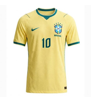Brasilien Vinicius Junior #10 Hjemmebanetrøje VM 2026 Kortærmet